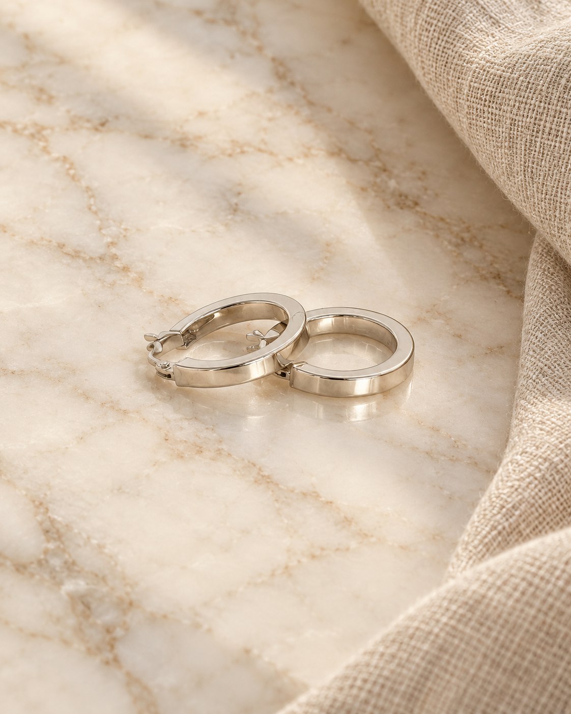 Amalur · Argollas Trenzadas · anillo de compromiso en Oro 18k amarillo, vista 2