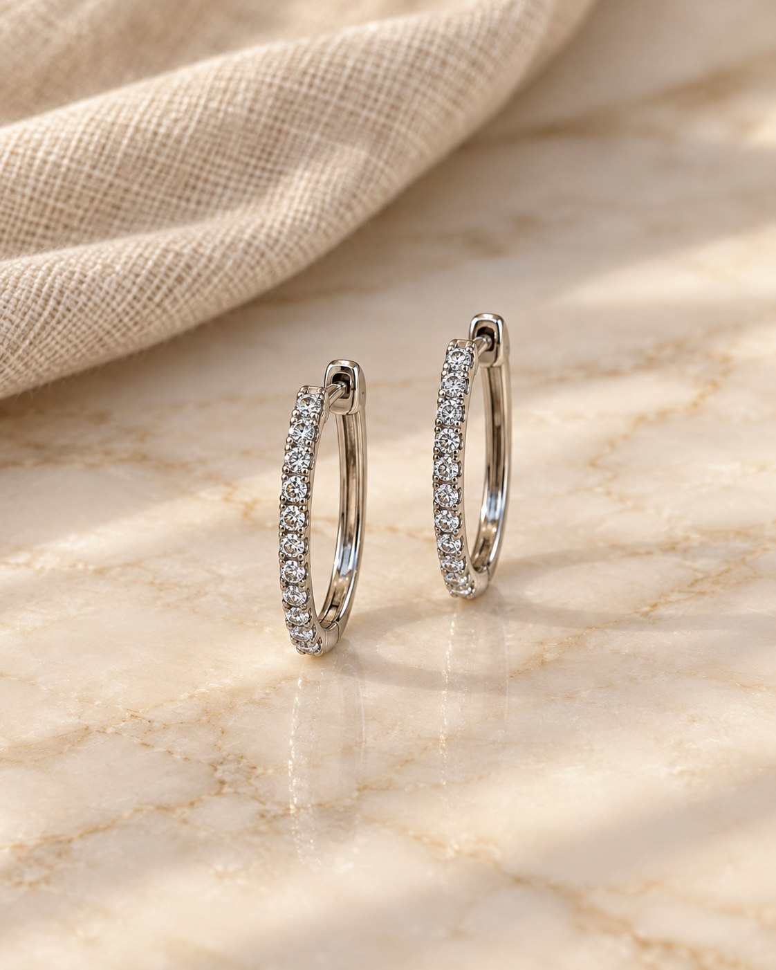 Fulla · Argollas Pavé Finas · anillo de compromiso en Oro 18k amarillo con Diamante, vista 2